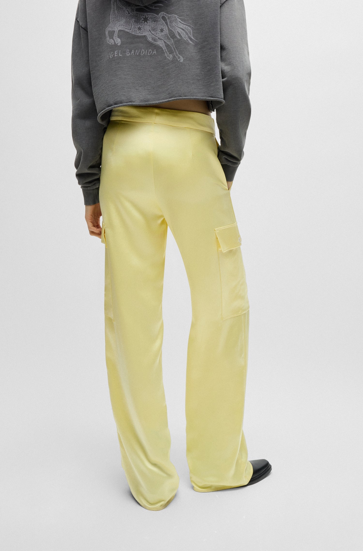 HORS LIGNE // OPEN YELLOW // FORMAL TROUSERS HAKILA-1