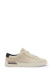 Clint leather trainers - Open White