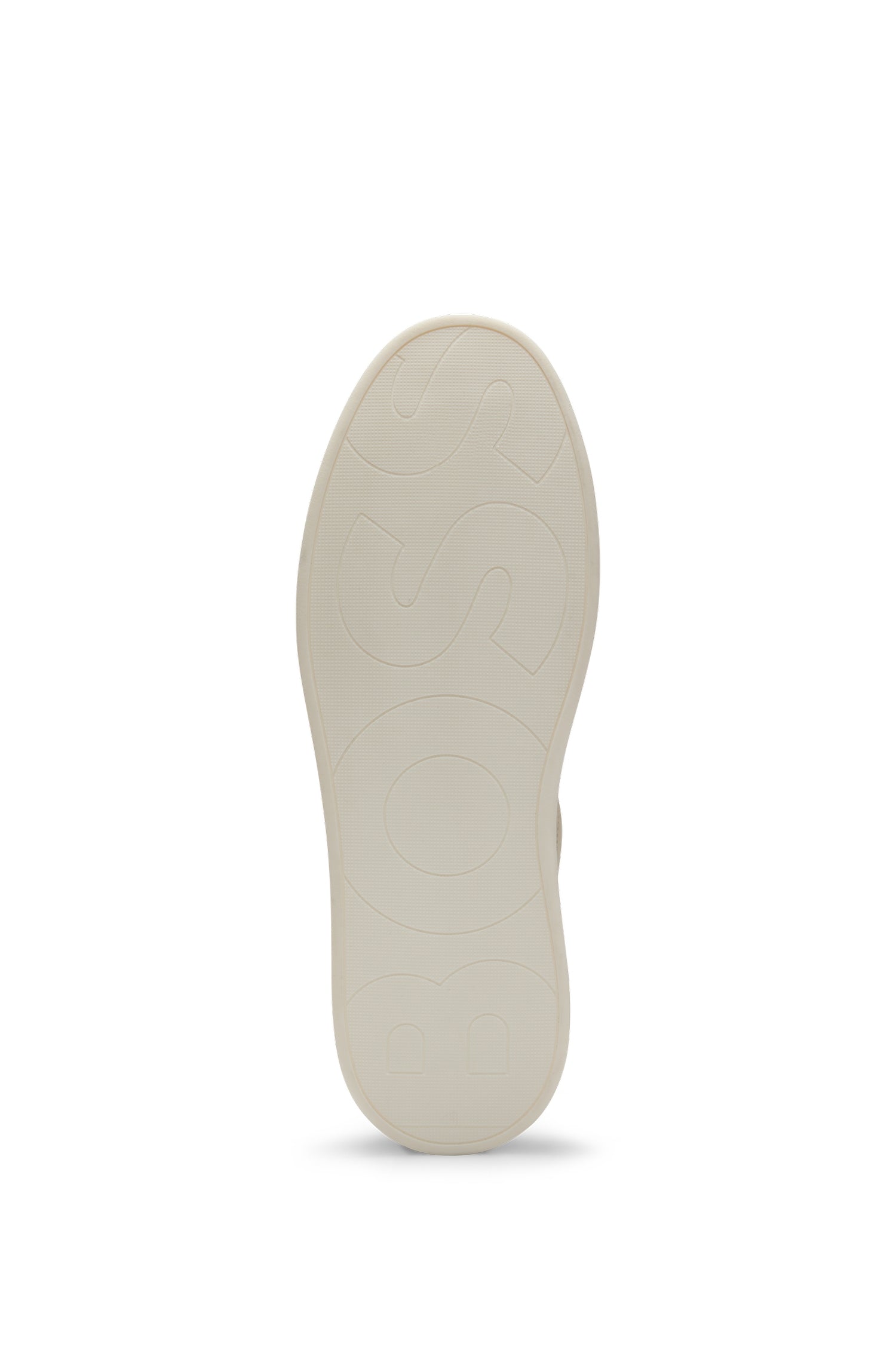Clint leather trainers - Open White