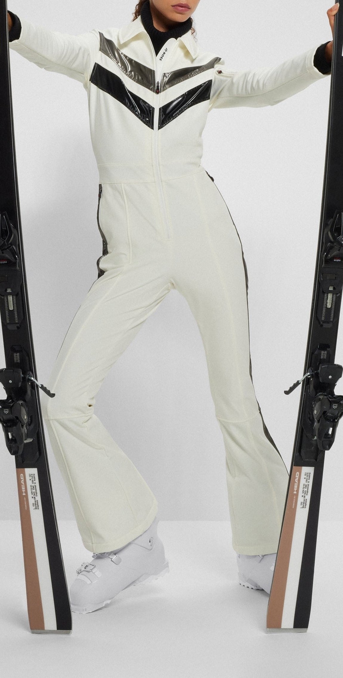 Combinaison de ski Xaff Boss x Perfect Moment - Open White