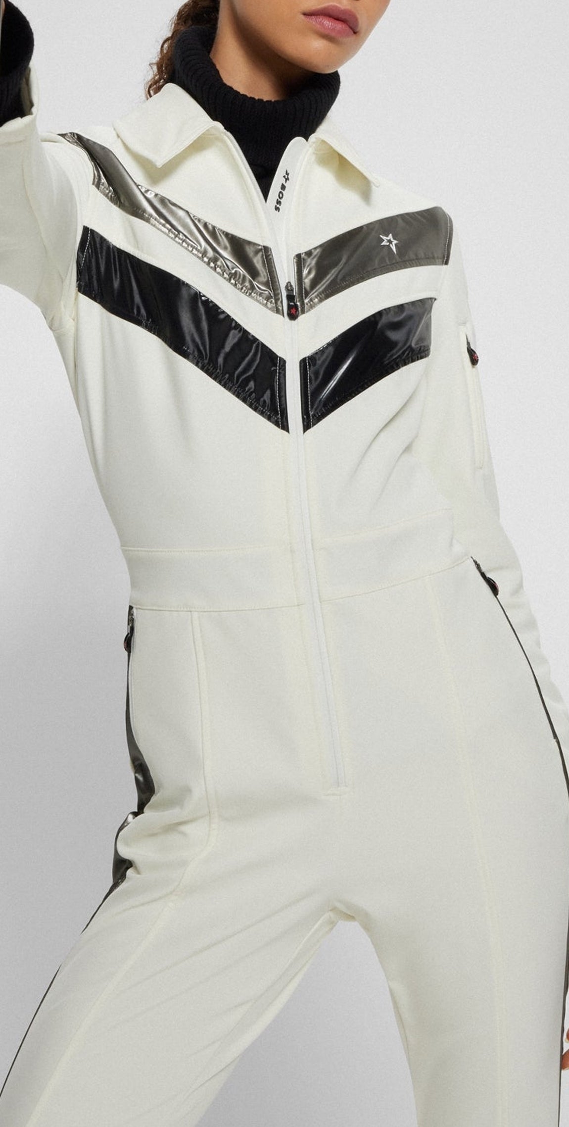 Combinaison de ski Xaff Boss x Perfect Moment - Open White
