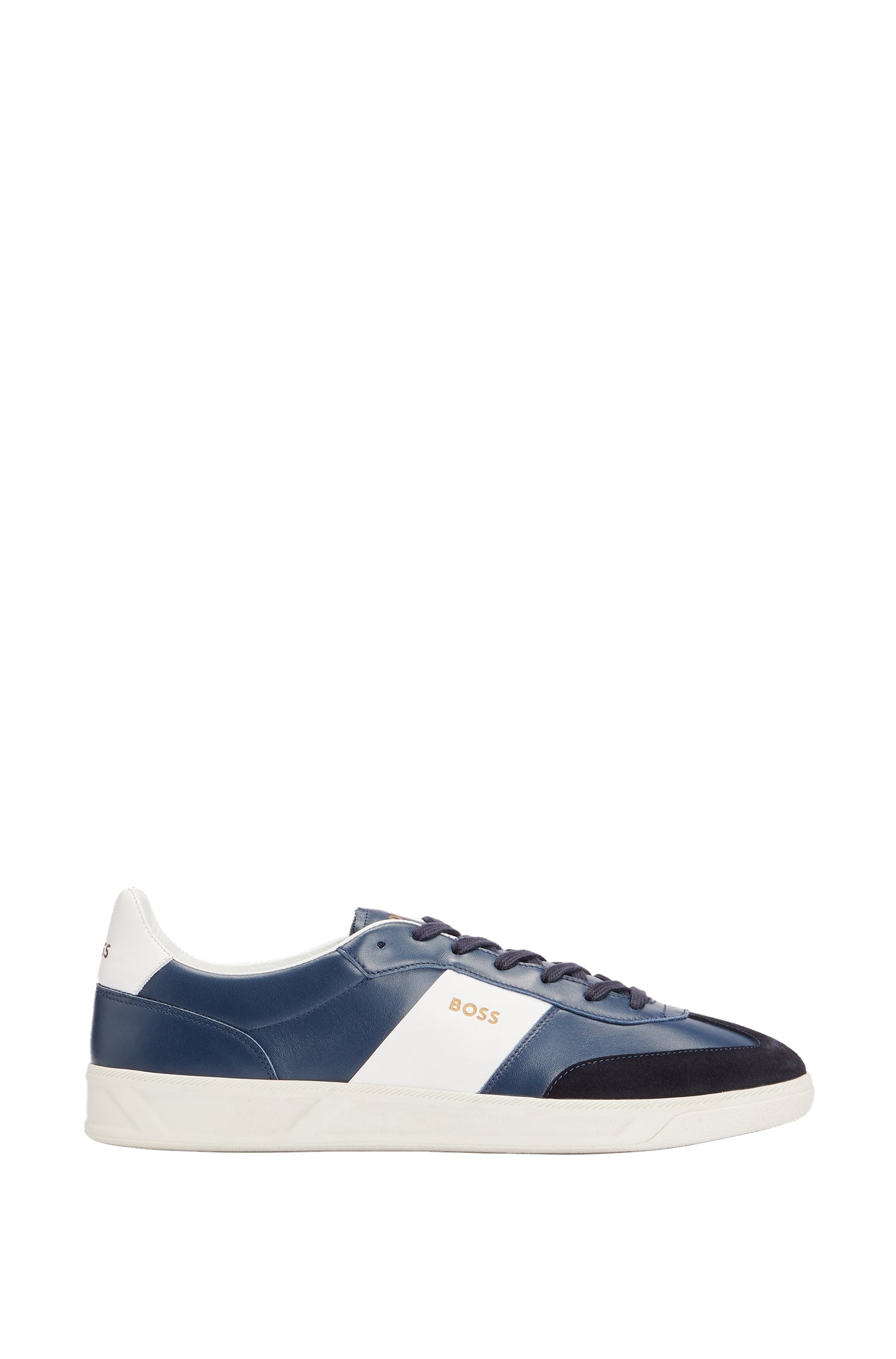 NAVY // LACE-UP TRAINERS BRANDON_TENN_LTSD