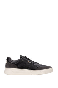 Baltimore leather trainers - Charcoal