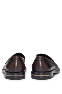 DARK BROWN // DRESS SHOES ENRI_LOAF_LTPE