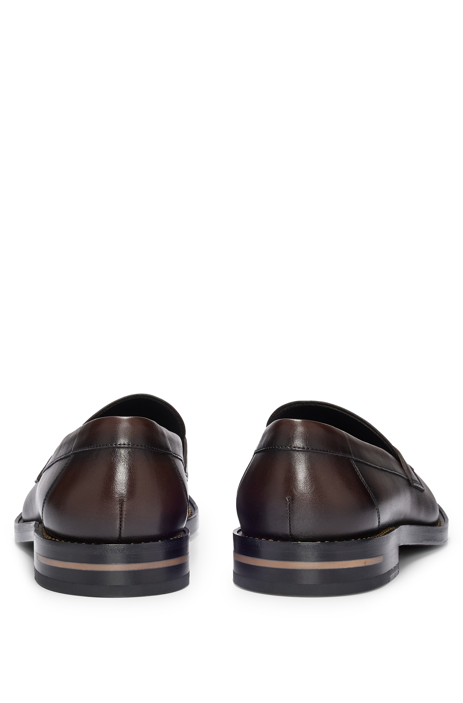 DARK BROWN // DRESS SHOES ENRI_LOAF_LTPE