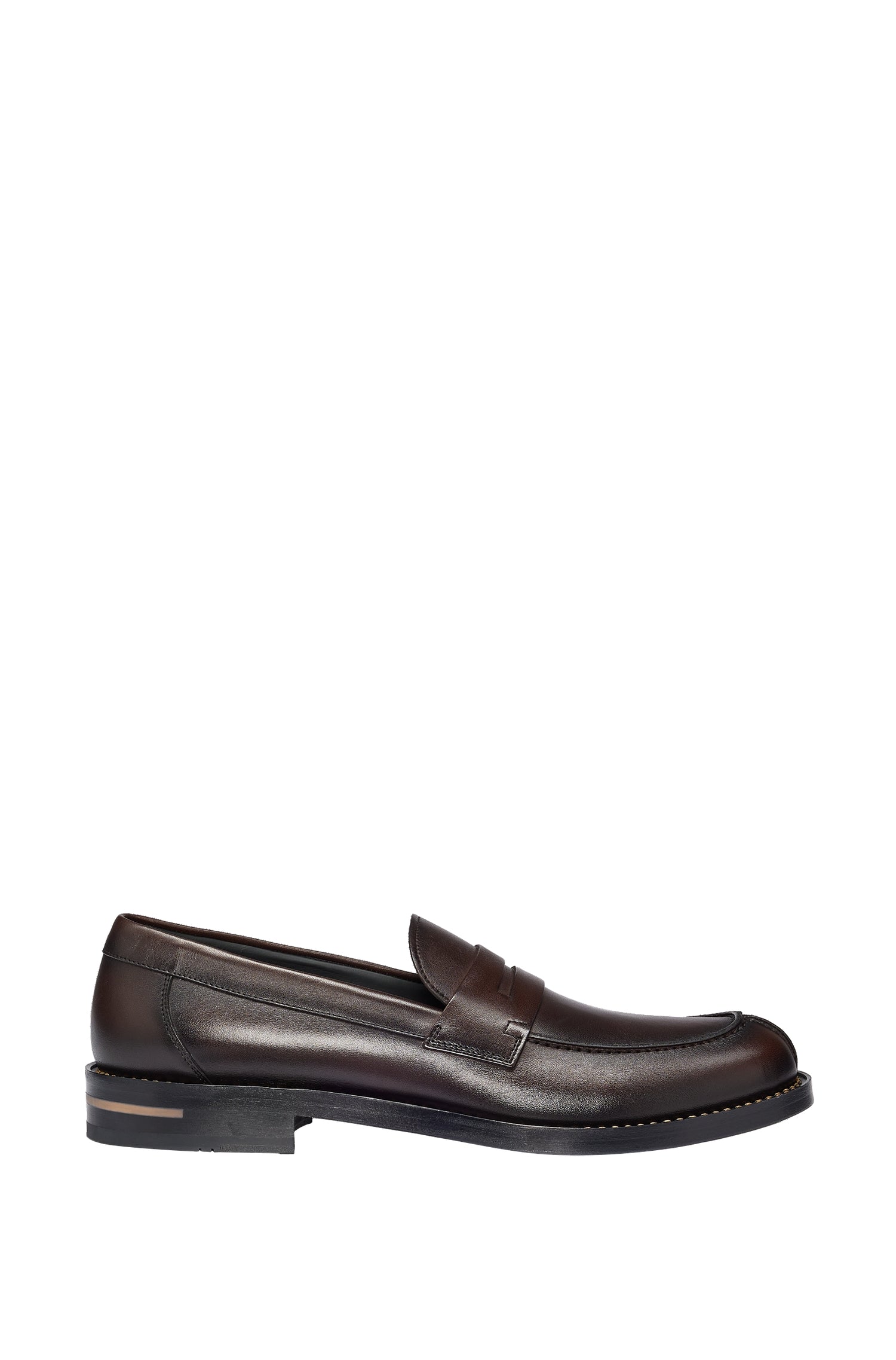DARK BROWN // DRESS SHOES ENRI_LOAF_LTPE