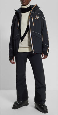 Veste col à capuche - Black