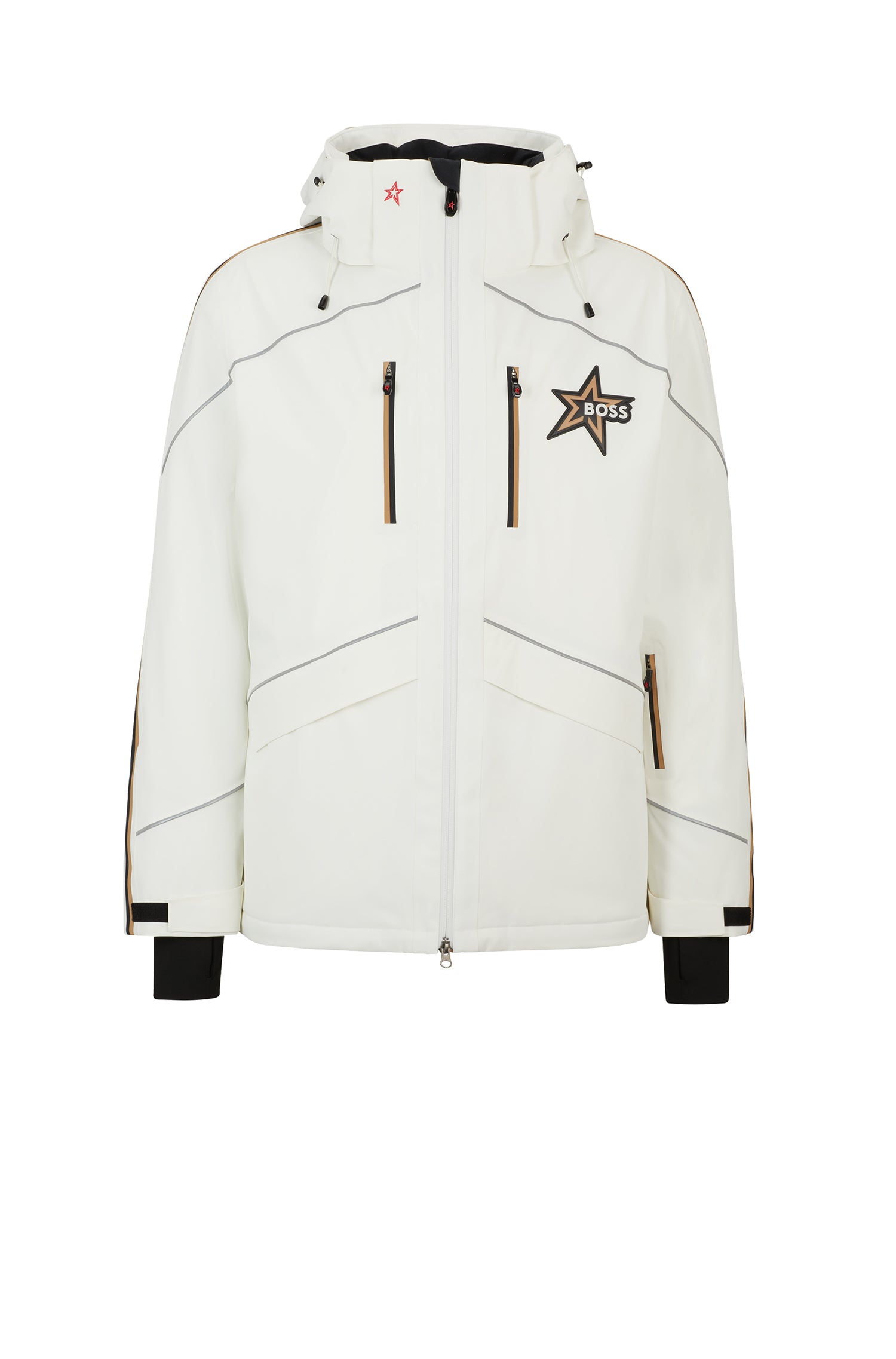 Boss x Perfect Moment Hooded Down Jacket - Open White