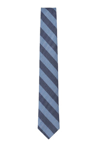 Linen tie - Dark Blue
