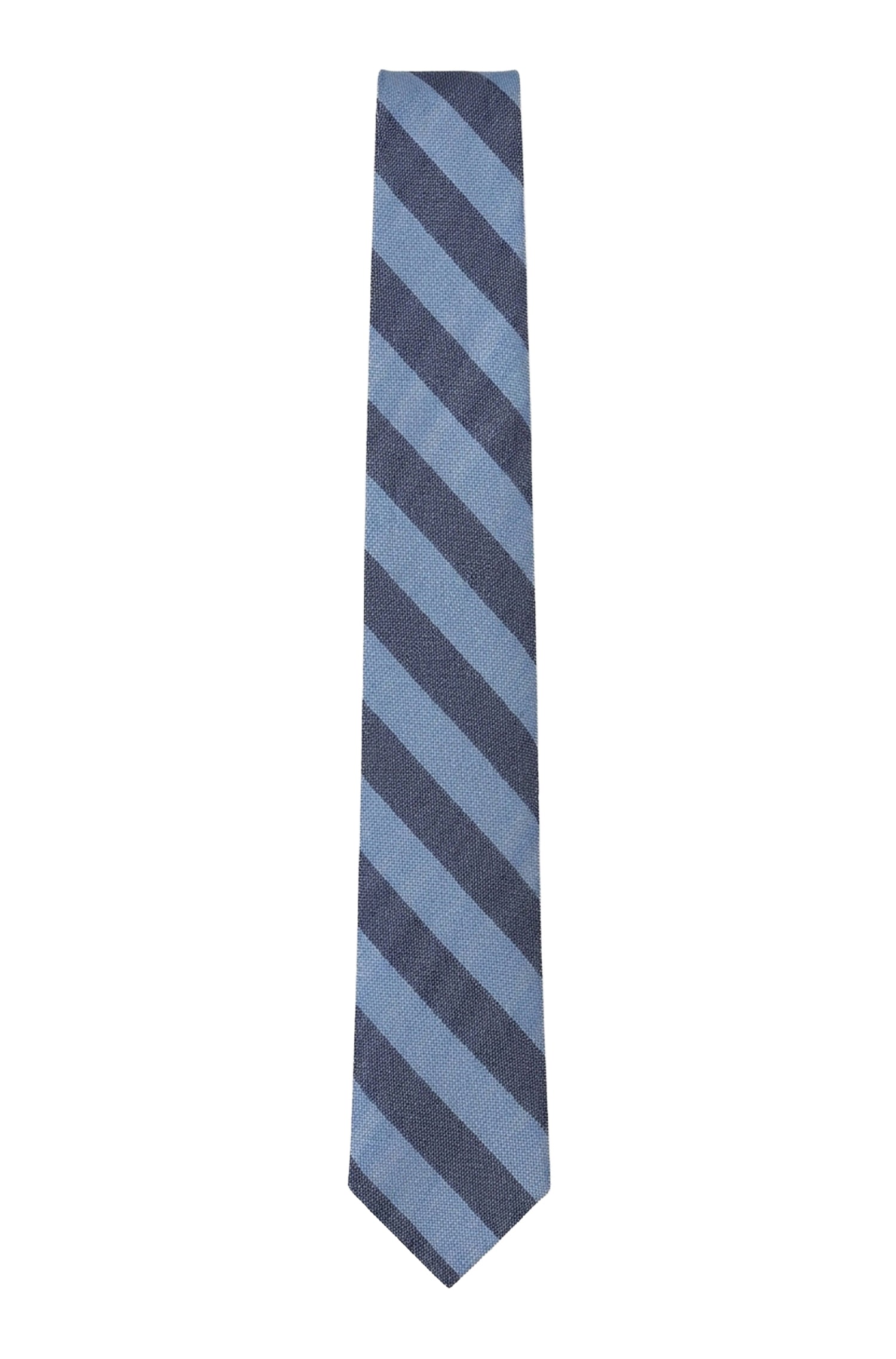 Linen tie - Dark Blue