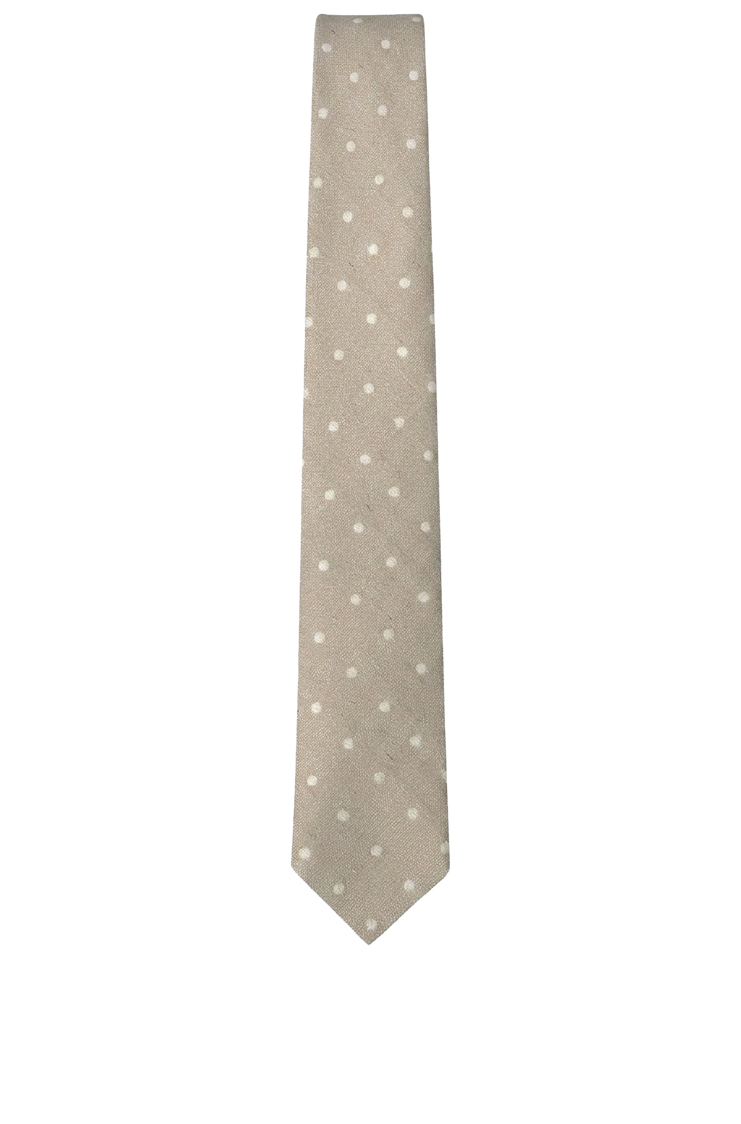 Linen tie - Light Beige