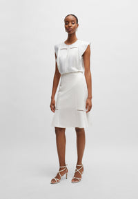 WHITE // TAILORED BLOUSES BILEINA