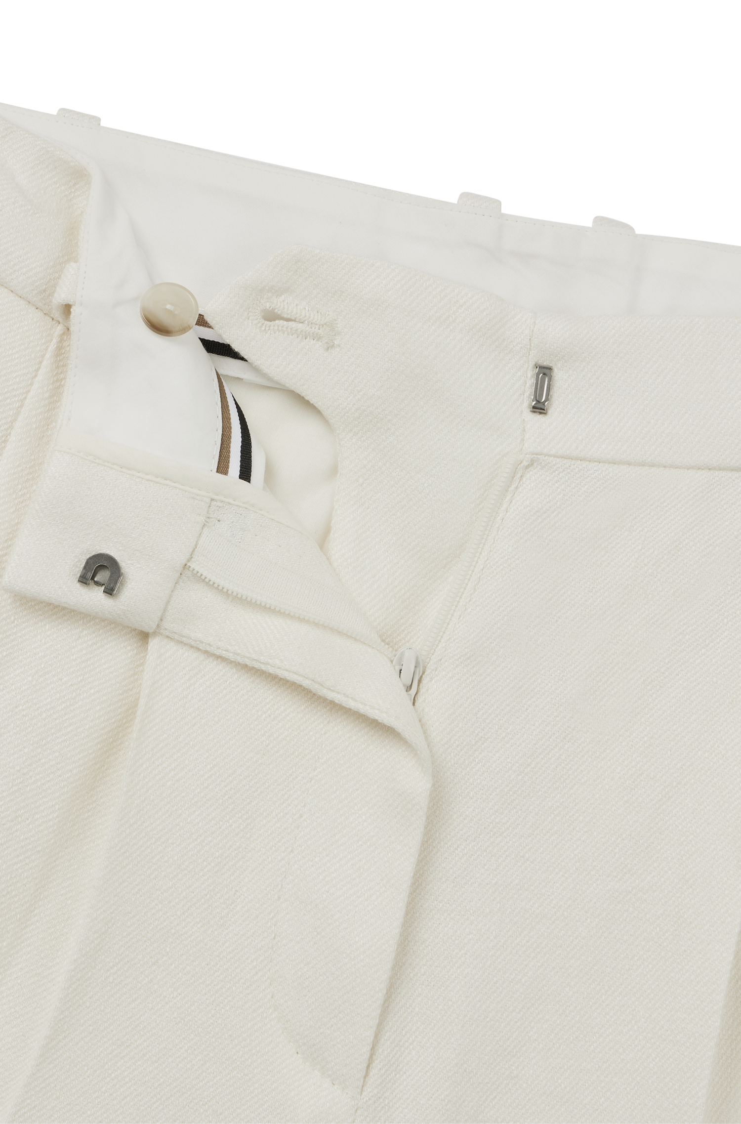 HORS LIGNE // OPEN WHITE // FORMAL TROUSERS TEFIKE
