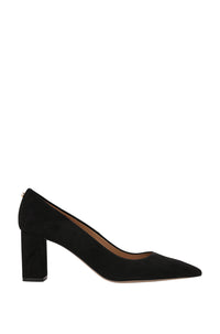 Janet leather court shoes - Black