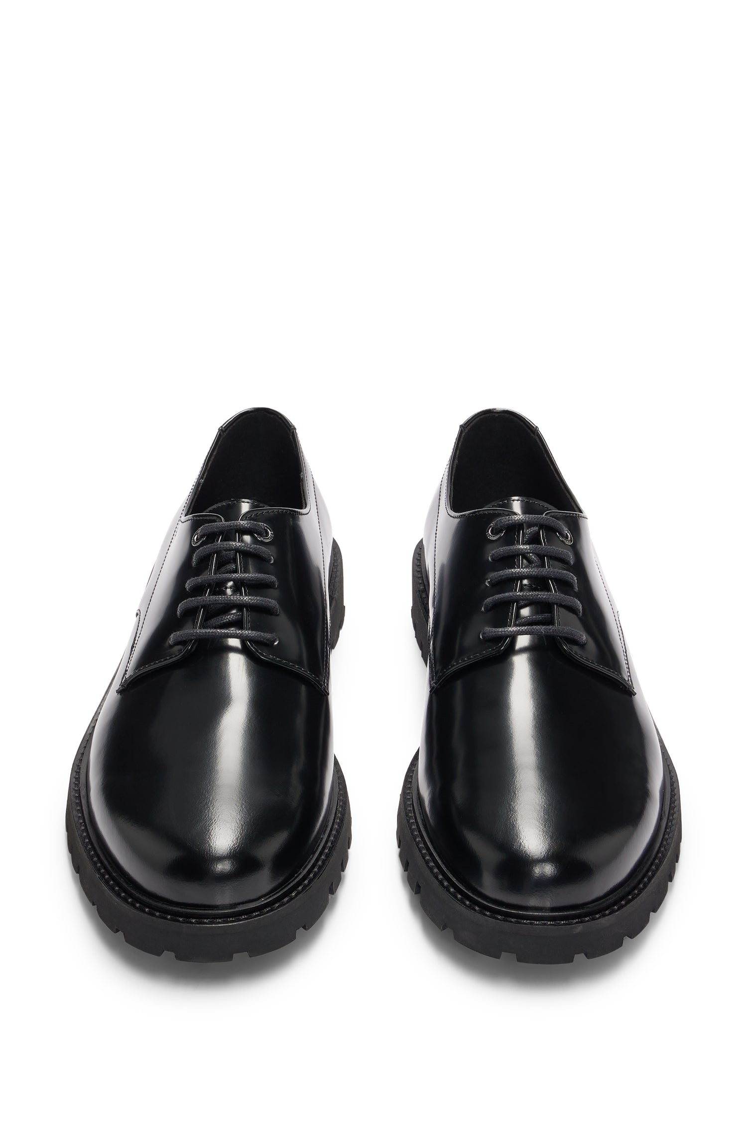 Richayl leather derbies - Black