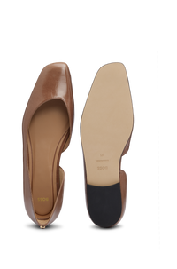 HORS LIGNE // MEDIUM BROWN // FLATS ROSE_BALLERINA_CRNK