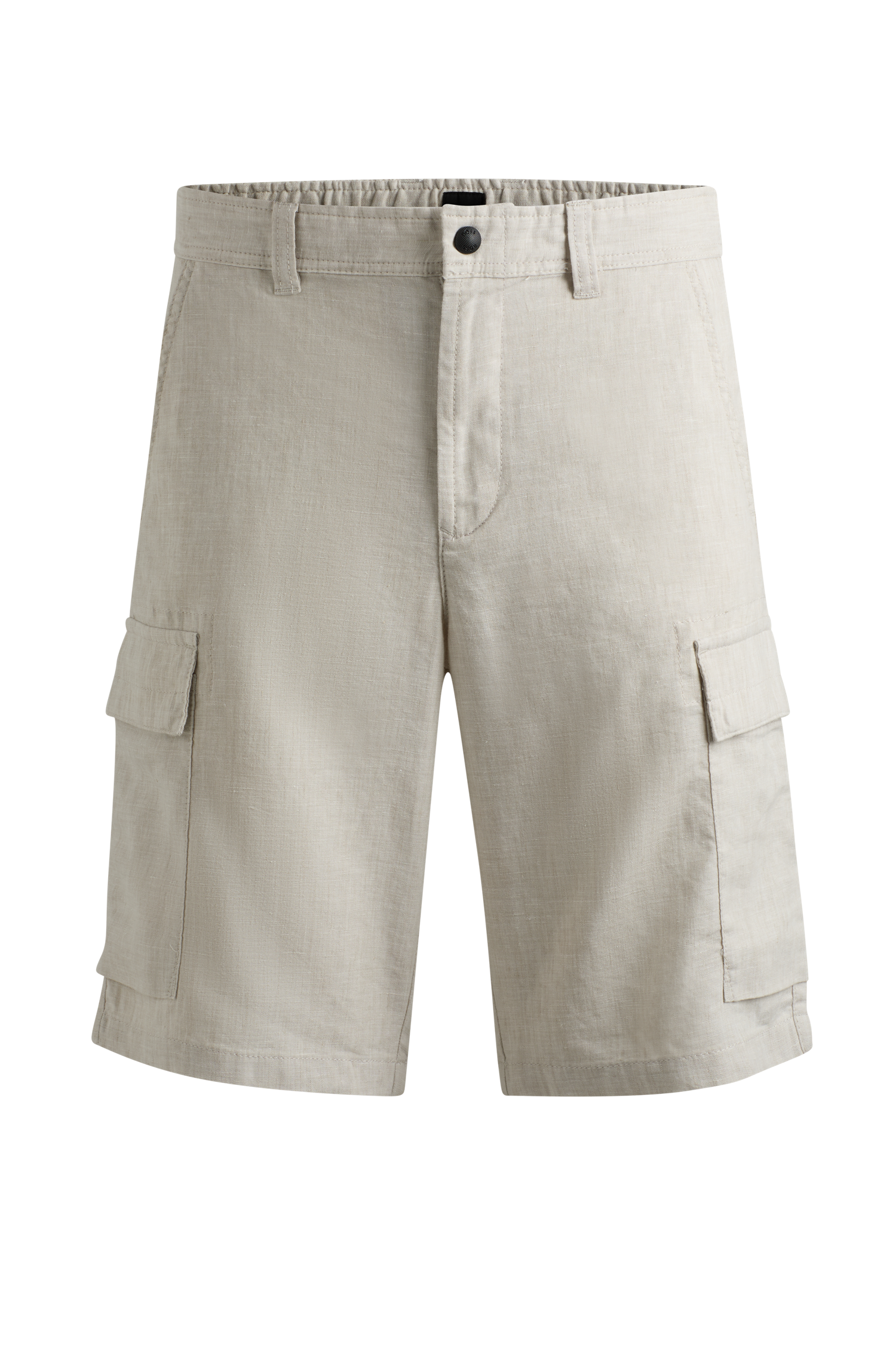 LIGHT BEIGE // SHORTS SISLA-6-CARGO-SHORTS