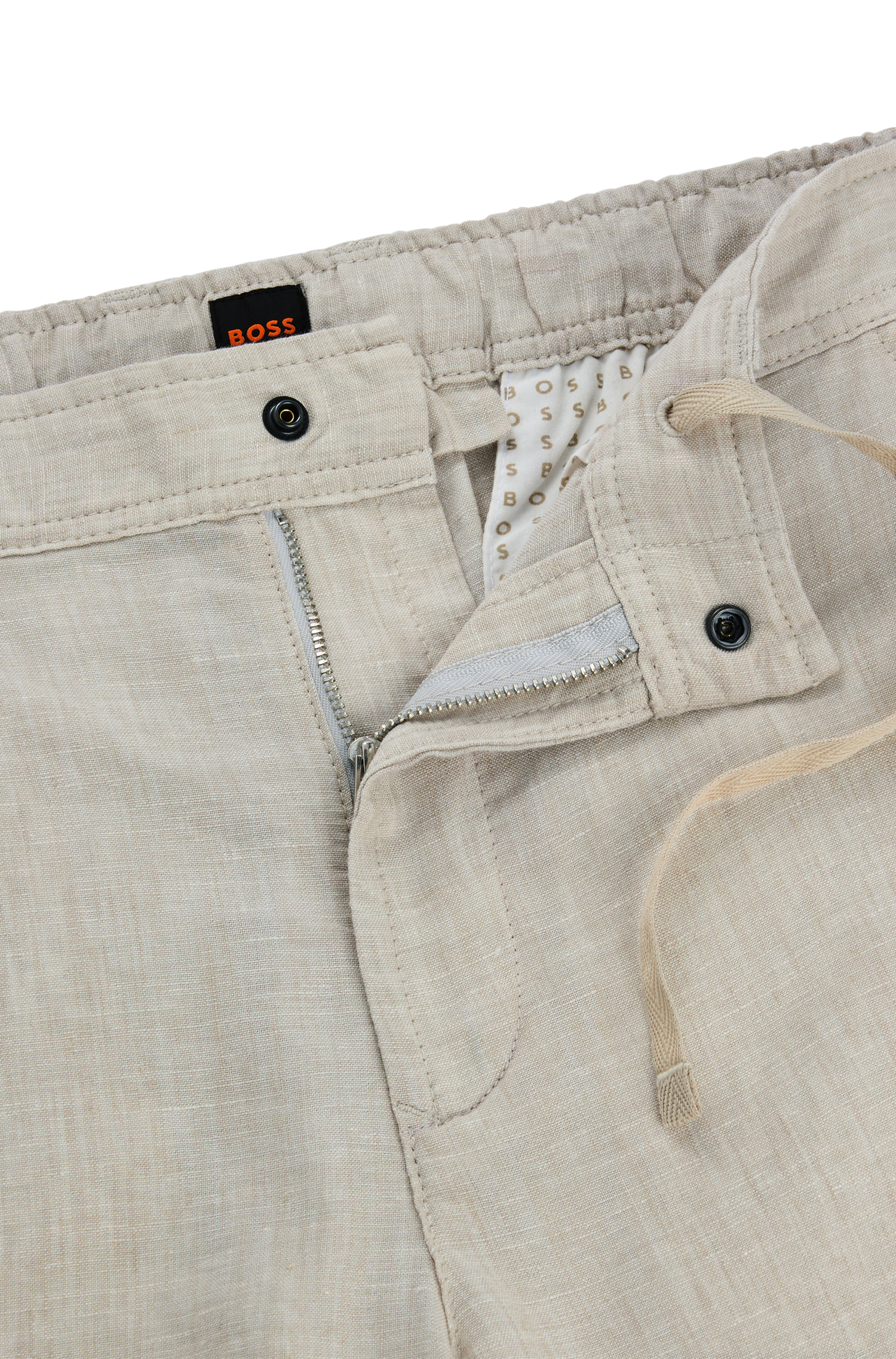 LIGHT BEIGE // SHORTS SISLA-6-CARGO-SHORTS