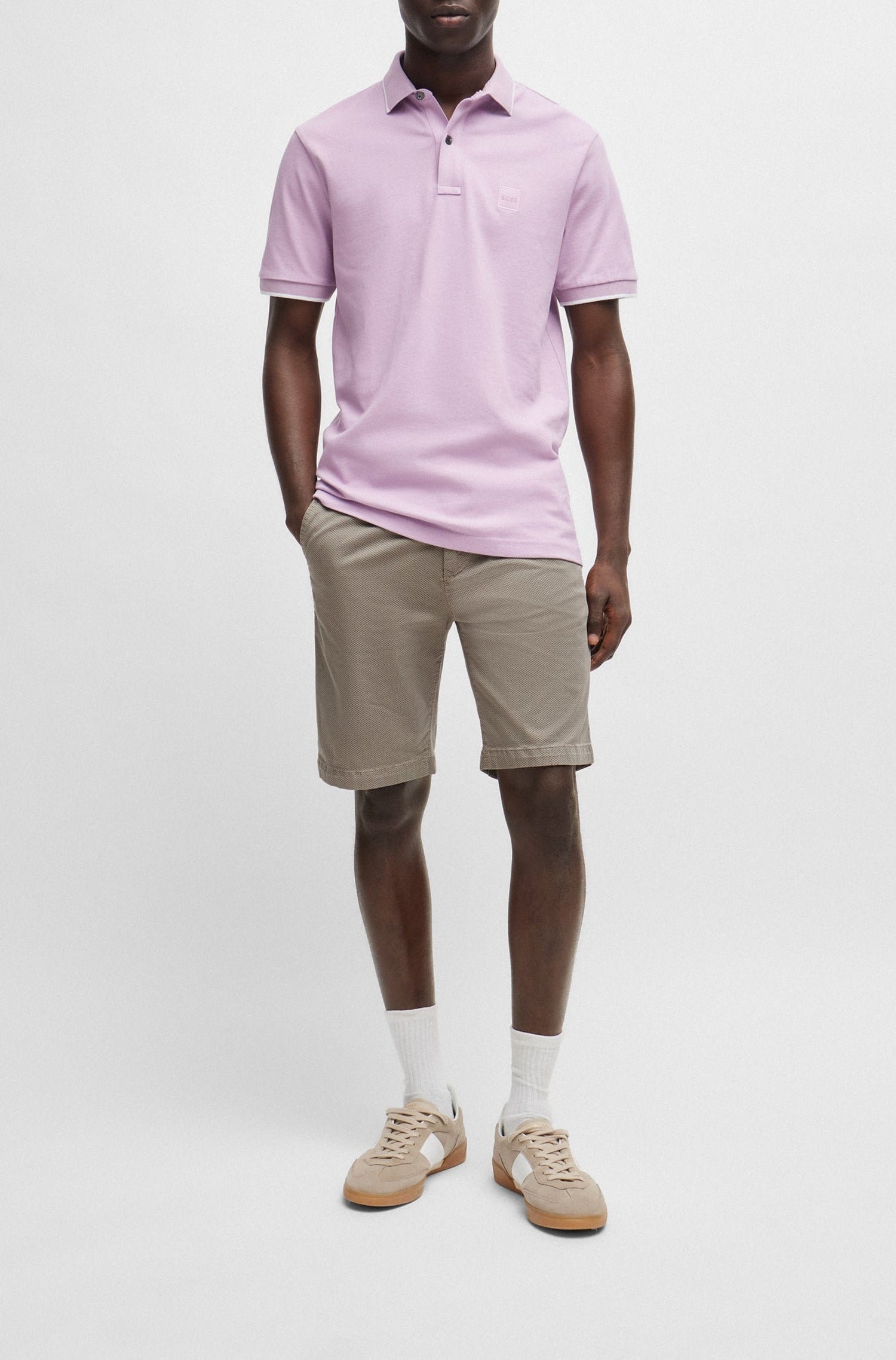OPEN BROWN // SHORTS CHINO-SLIM-SHORTS