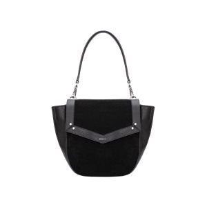BLACK // CROSSBODY BAGS IVY SADDLE-F