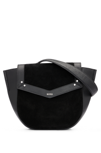 BLACK // CROSSBODY BAGS IVY SADDLE-F