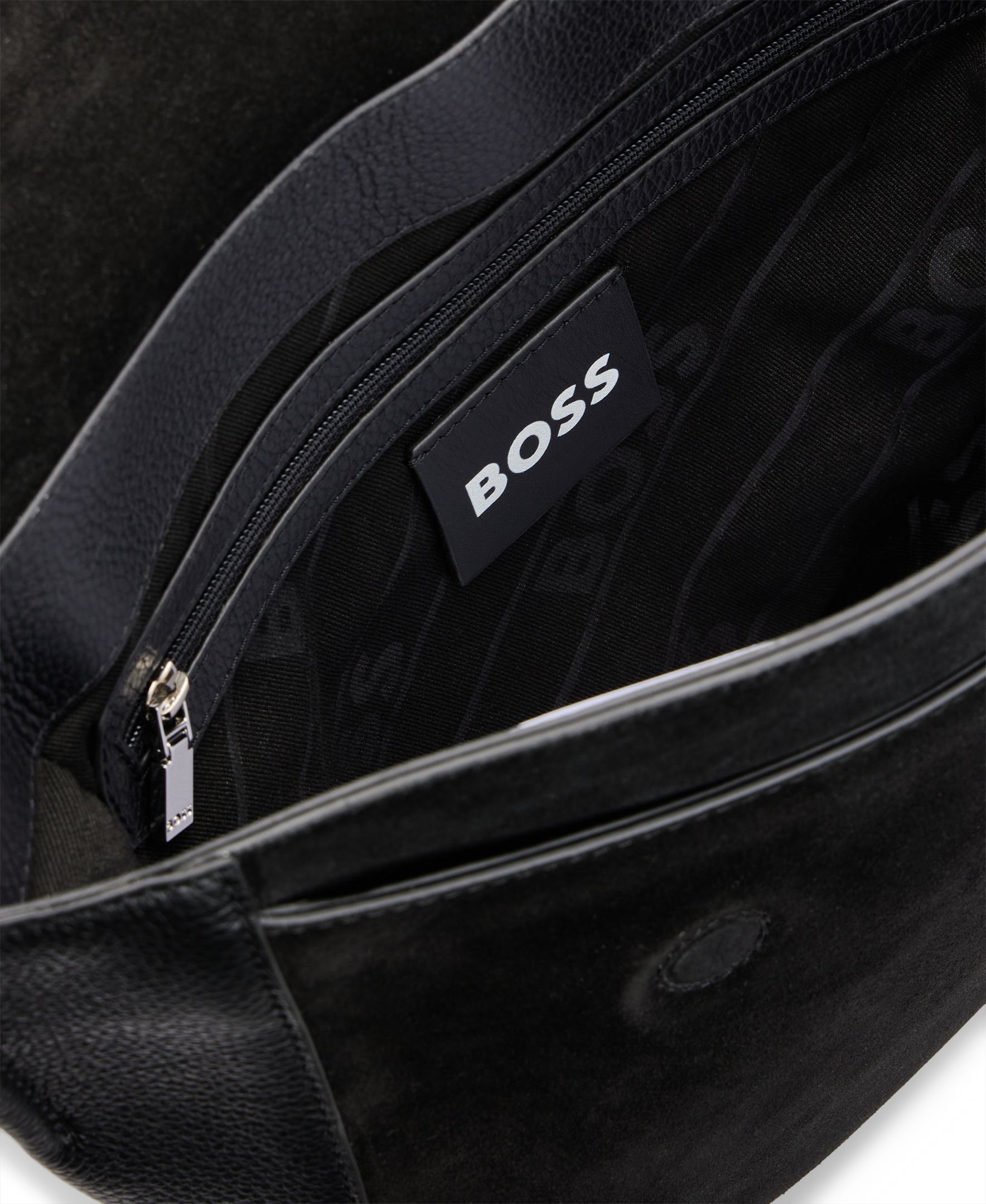 BLACK // CROSSBODY BAGS IVY SADDLE-F