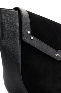 BLACK // CROSSBODY BAGS IVY SADDLE-F