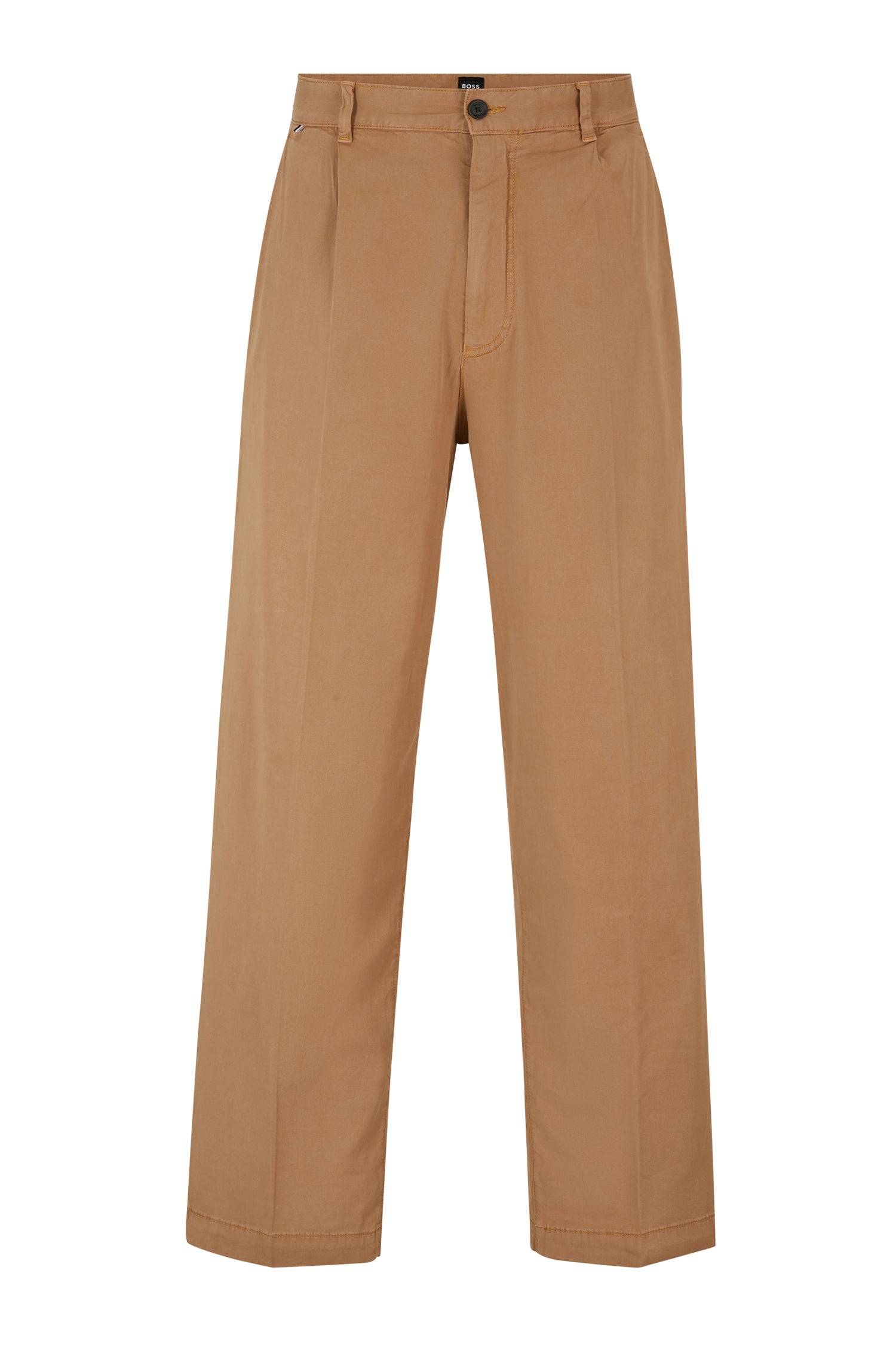 DARK BEIGE // CASUAL TROUSERS KAIDEN-DPL