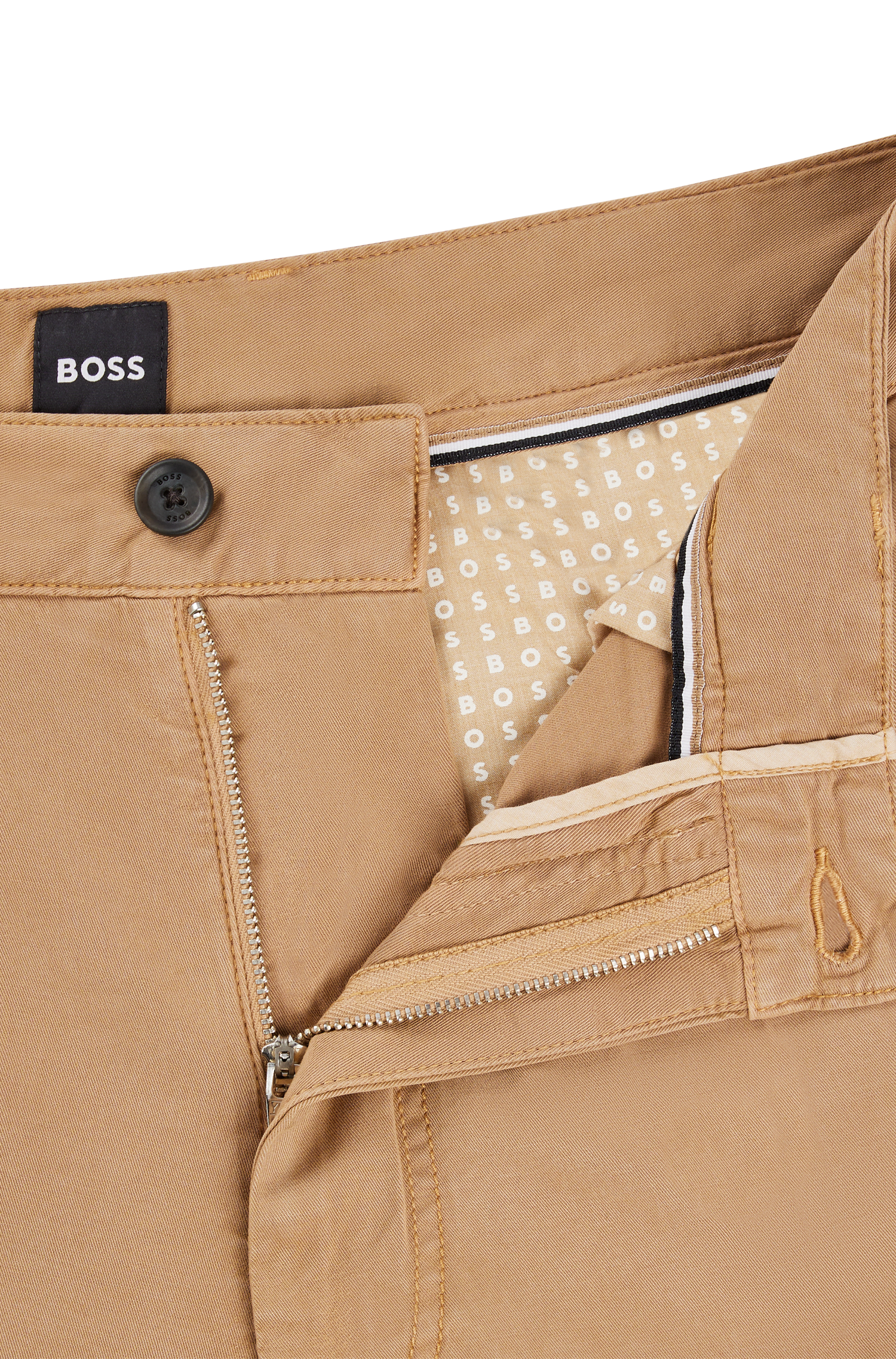 DARK BEIGE // CASUAL TROUSERS KAIDEN-DPL