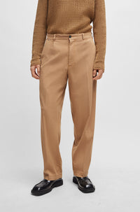 DARK BEIGE // CASUAL TROUSERS KAIDEN-DPL