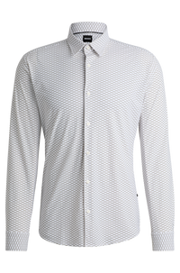 OPEN WHITE // CASUAL SHIRTS P-ROAN-KENT-C1-233