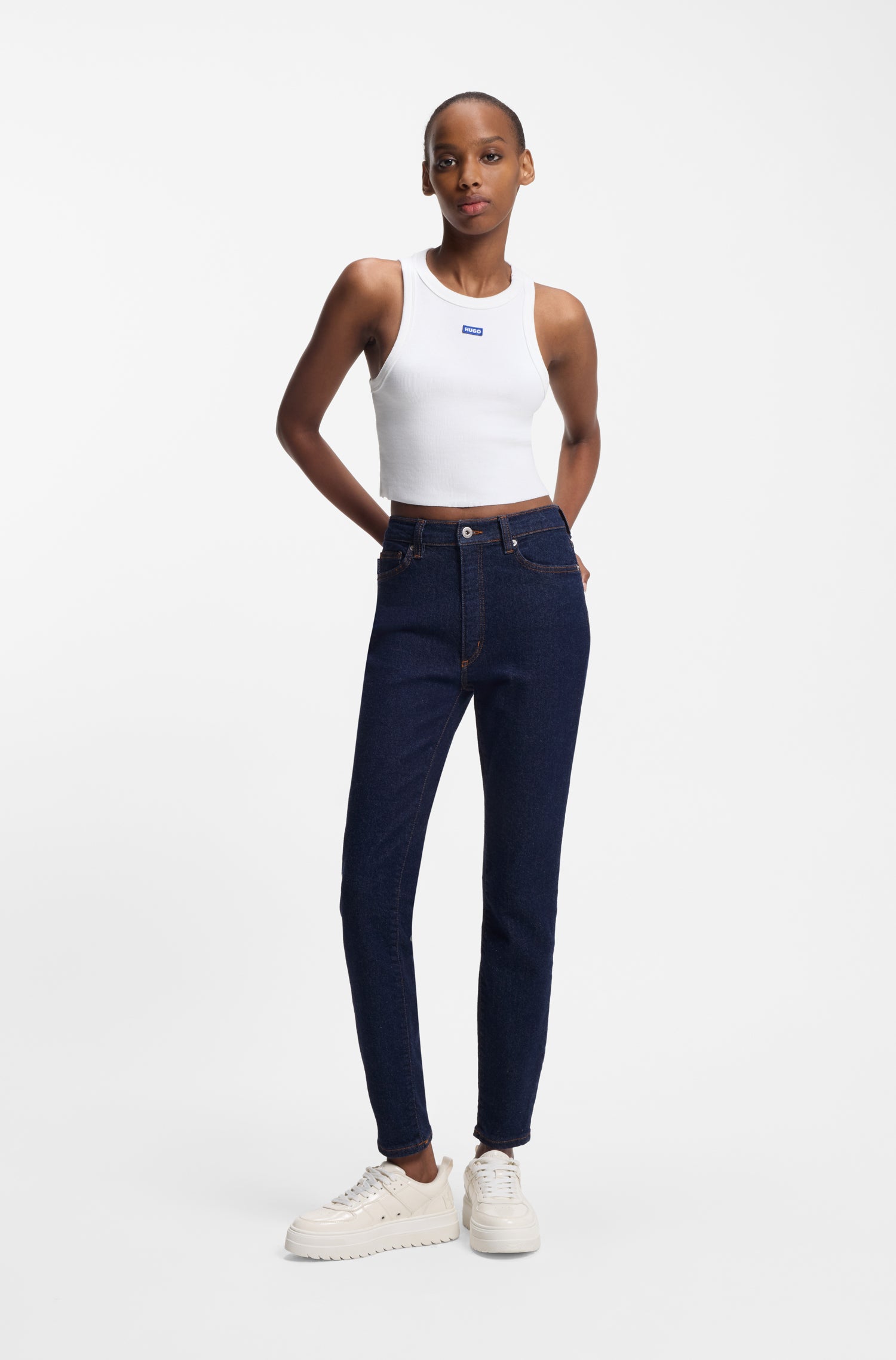 NAVY // JEANS MALU_B