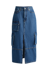 BRIGHT BLUE // CASUAL SKIRTS GESEA_B