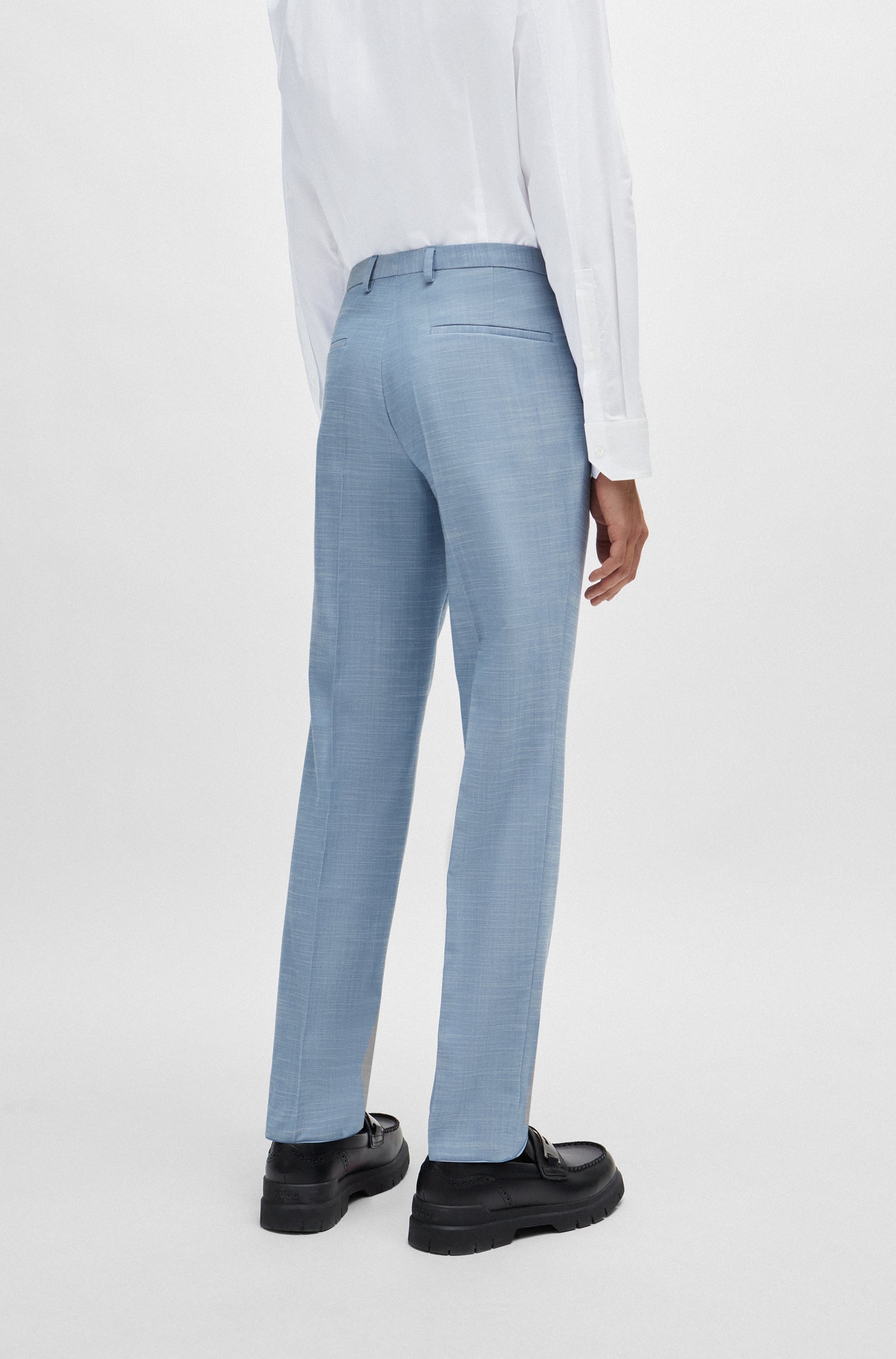 LIGHT & PASTEL BLUE // TROUSERS HESTEN232X