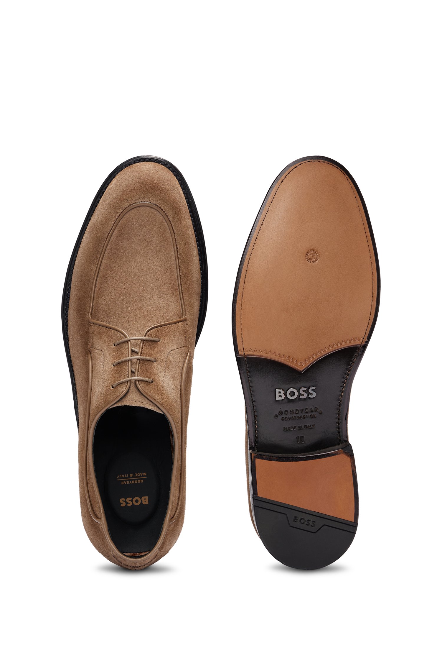 MEDIUM BEIGE // DRESS SHOES TERRY_DERB_SDVPPI