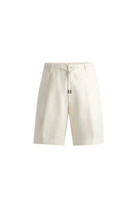 Short Peetl en lin - White