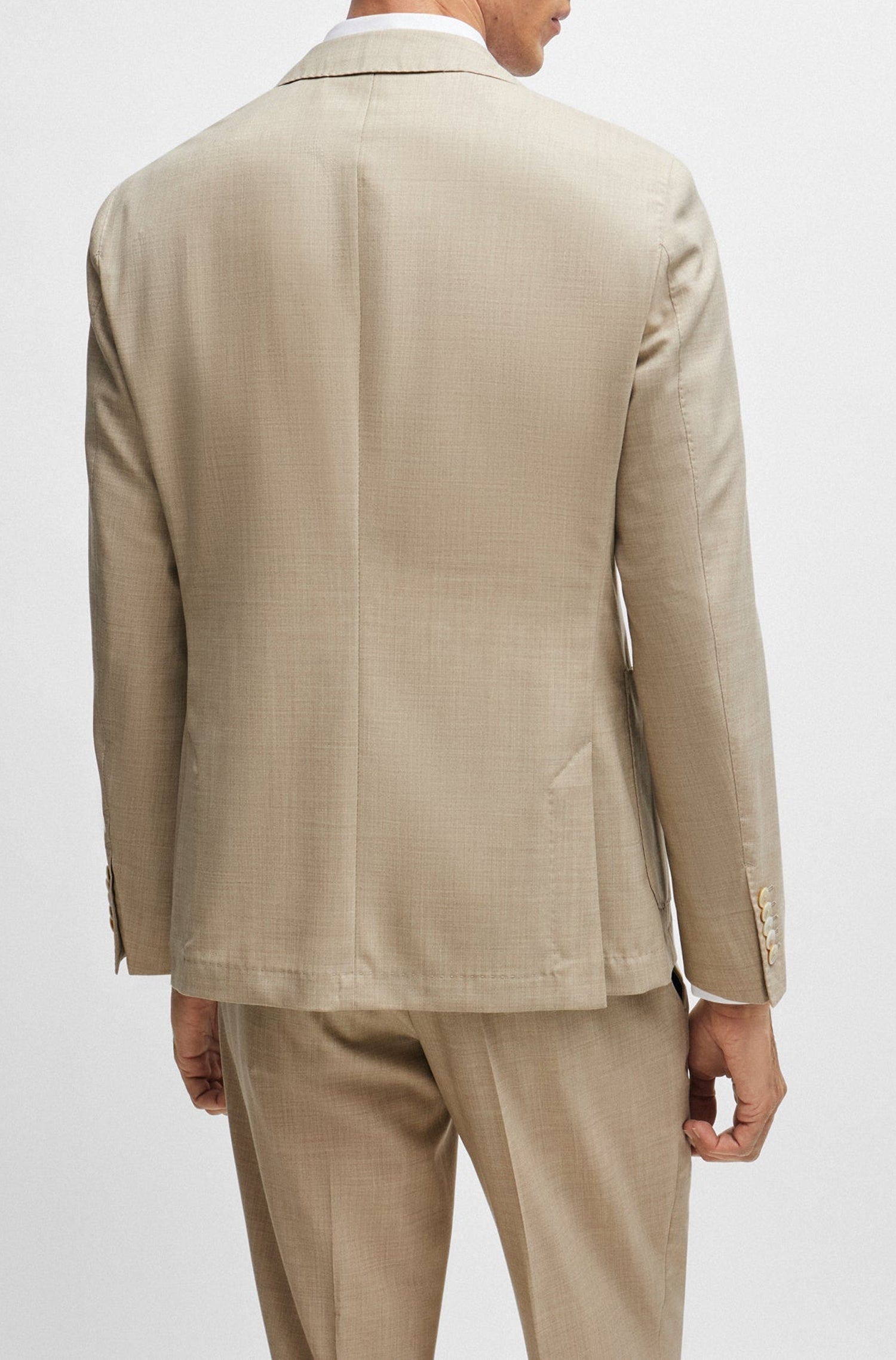 LIGHT BEIGE // SUITS L-HESTON2PCSSOFT-242