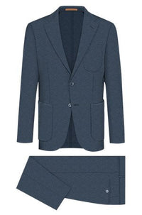 OPEN BLUE // SUITS L-HESTON2PCSSOFT-242
