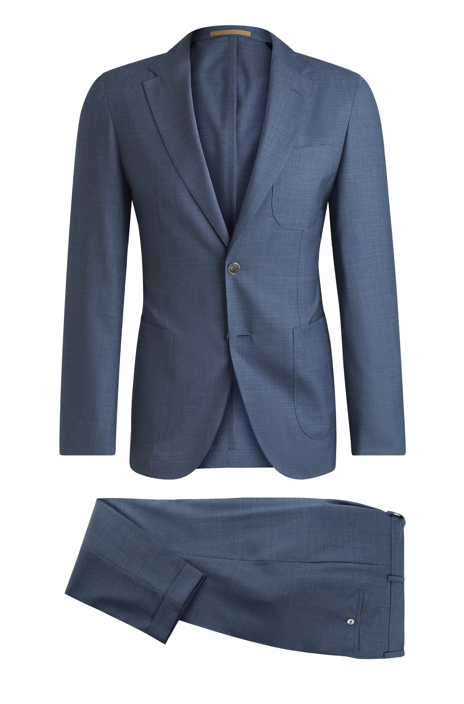 OPEN BLUE // SUITS L-HESTON2PCSSOFT-242