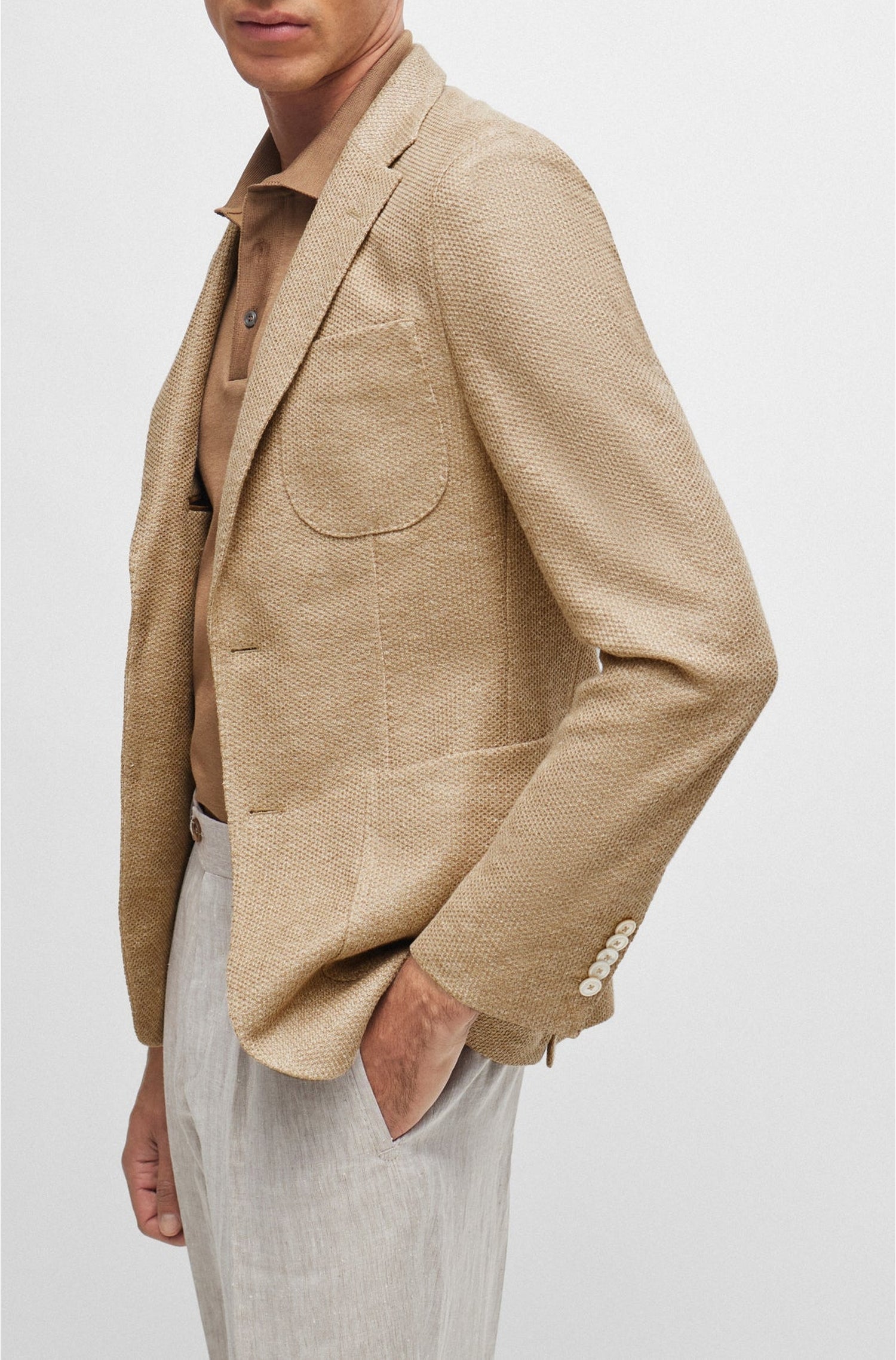 HORS LIGNE // MEDIUM BEIGE // BLAZERS L-HESTON-J-3PP-242