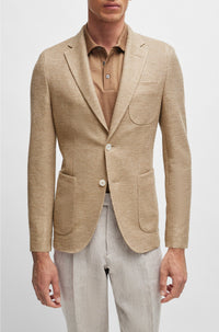 MEDIUM BEIGE // BLAZERS L-HESTON-J-3PP-242