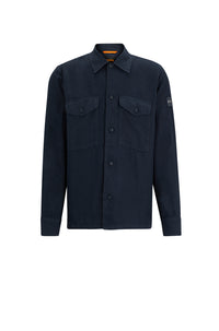 Chemise Lovel avec poches en lin - Dark Blue