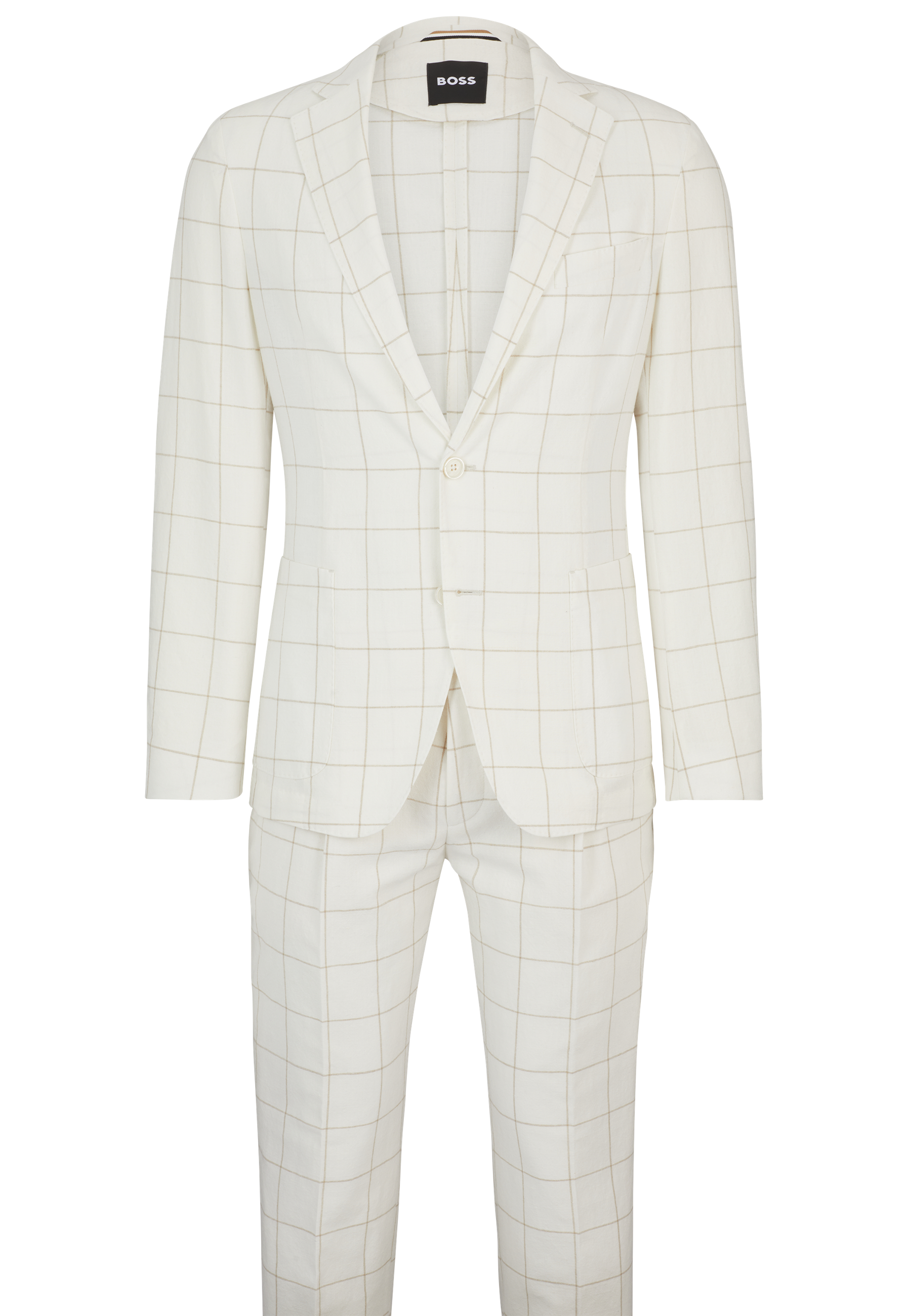 WHITE // BUSINESS SUITS C-HANRY-2PCS-242