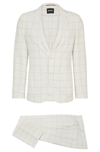 WHITE // BUSINESS SUITS C-HANRY-2PCS-242