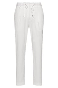 WHITE // FORMAL TROUSERS C-PERIN-RDS-233