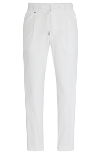 WHITE // FORMAL TROUSERS C-PERIN-RDS-233