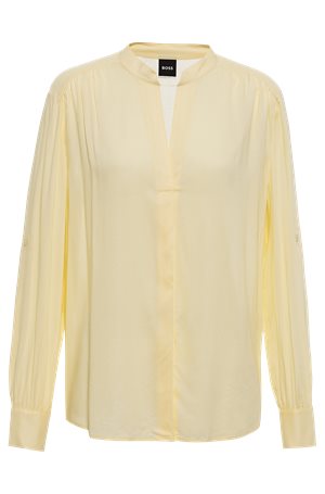 OPEN YELLOW // TAILORED BLOUSES BANORIA