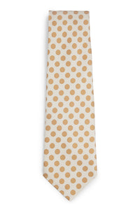 Silk tie - Light Beige