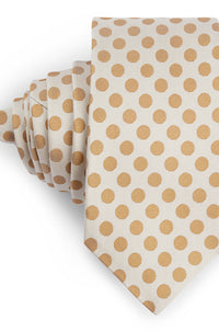 Silk tie - Light Beige