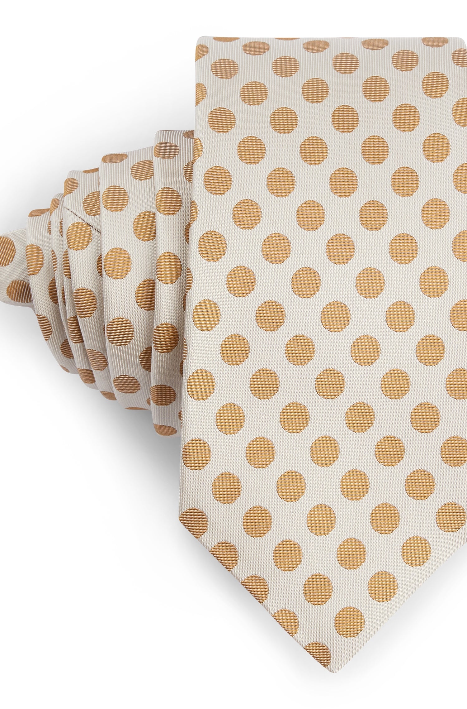 Silk tie - Light Beige